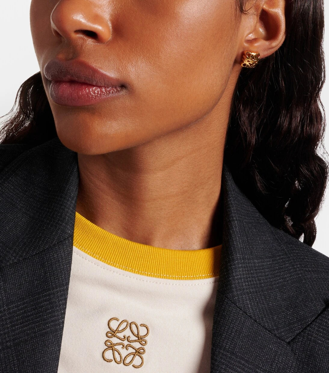 Loewe - Bombé Anagram earrings