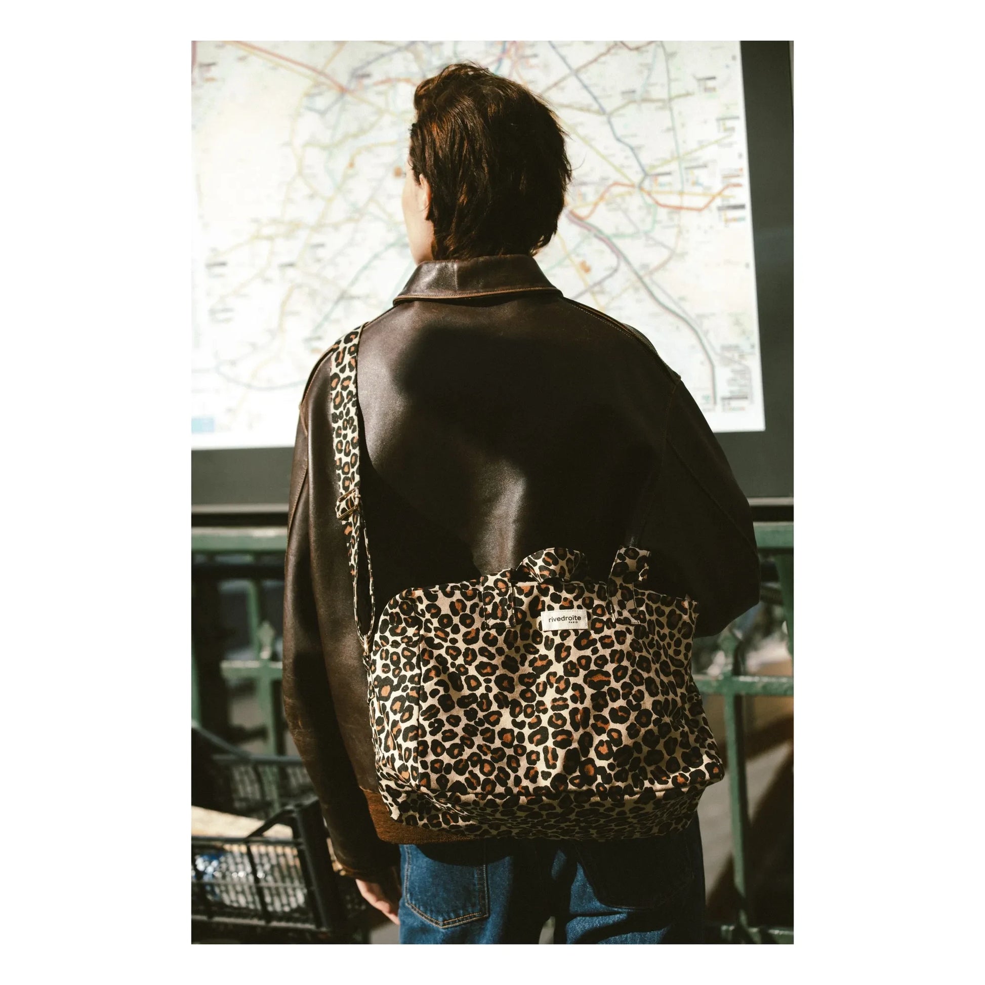 rivedroite - Sauval City Bag | Leopard