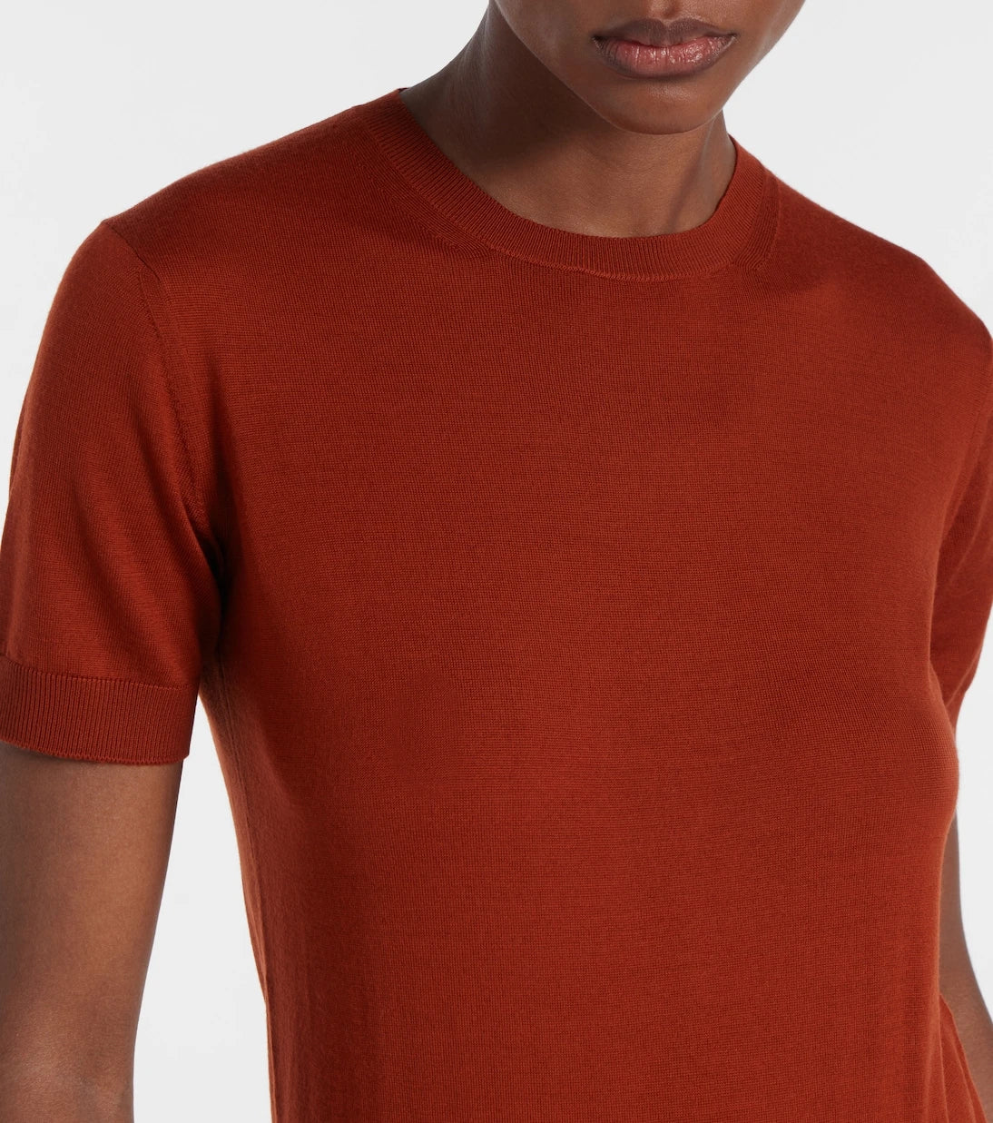Saint Laurent - Knitted wool T-shirt