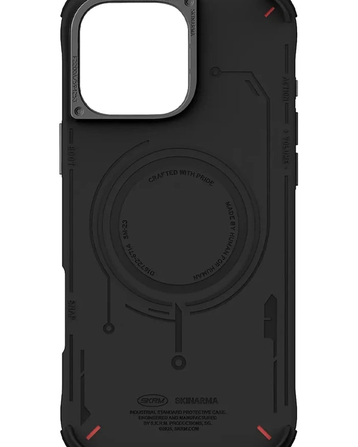 Skinarma iPhone 16 Pro Max встроен магнит halkalı telefon kılıfı