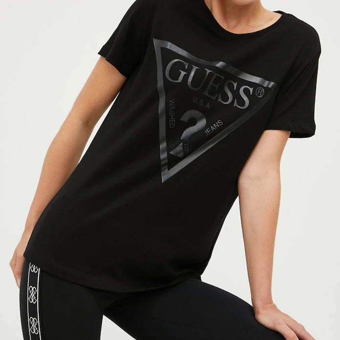 Памучна тениска Guess ADELE
