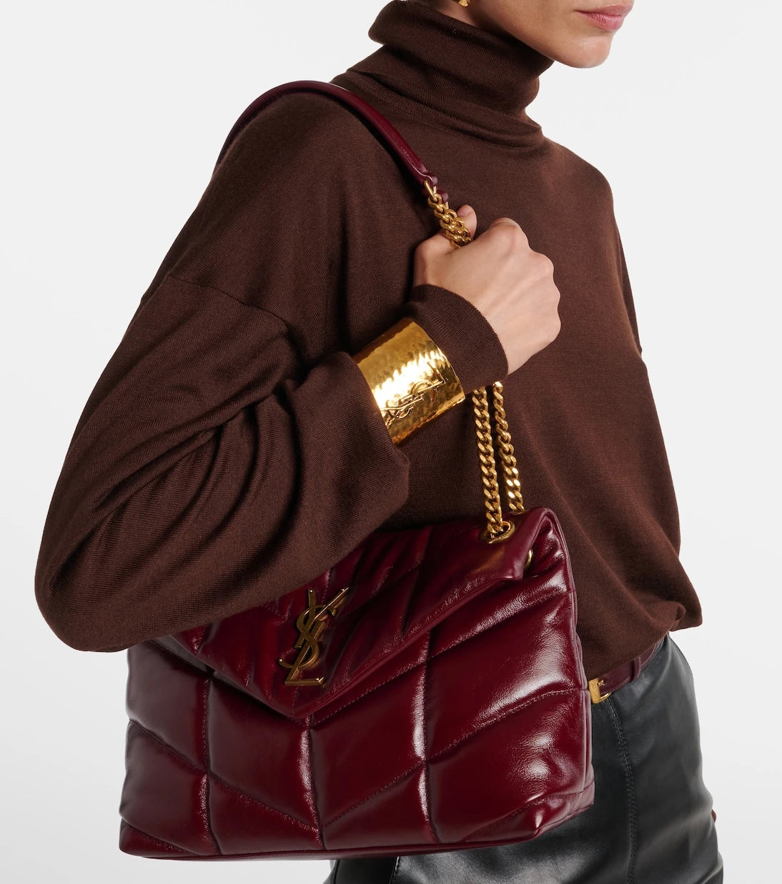 Saint Laurent - Puffer Small leather shoulder bag