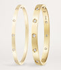 Yellow Gold and Diamond LOVE Bracelet