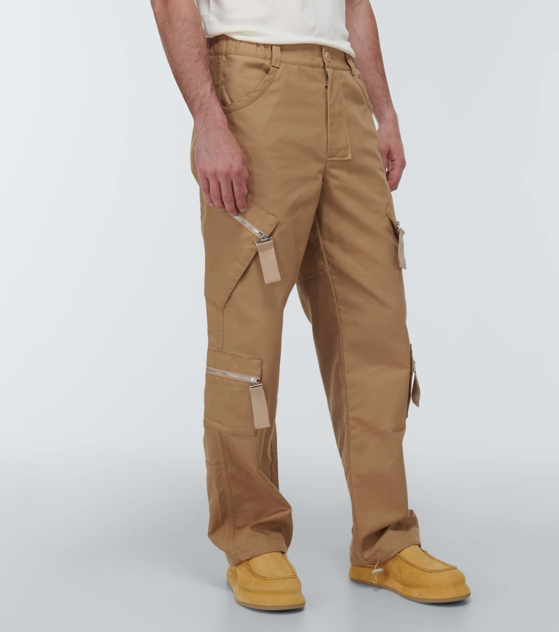 Jacquemus - Le Cargo Marrone cotton pants