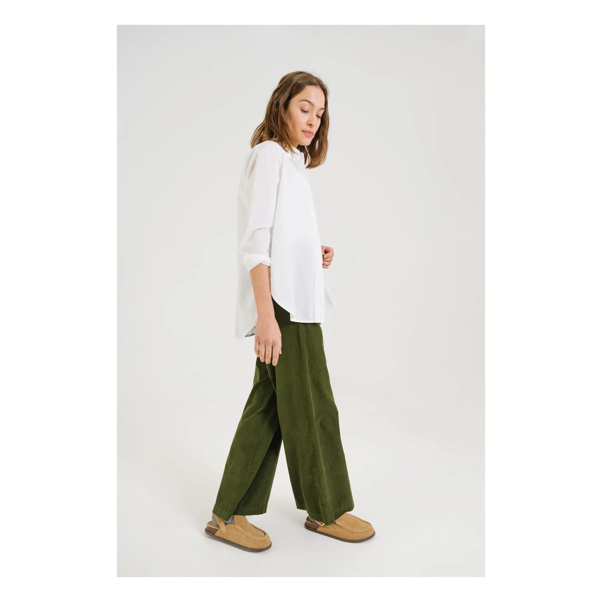 Sacrécoeur - Julie Cotton Poplin Shirt | White