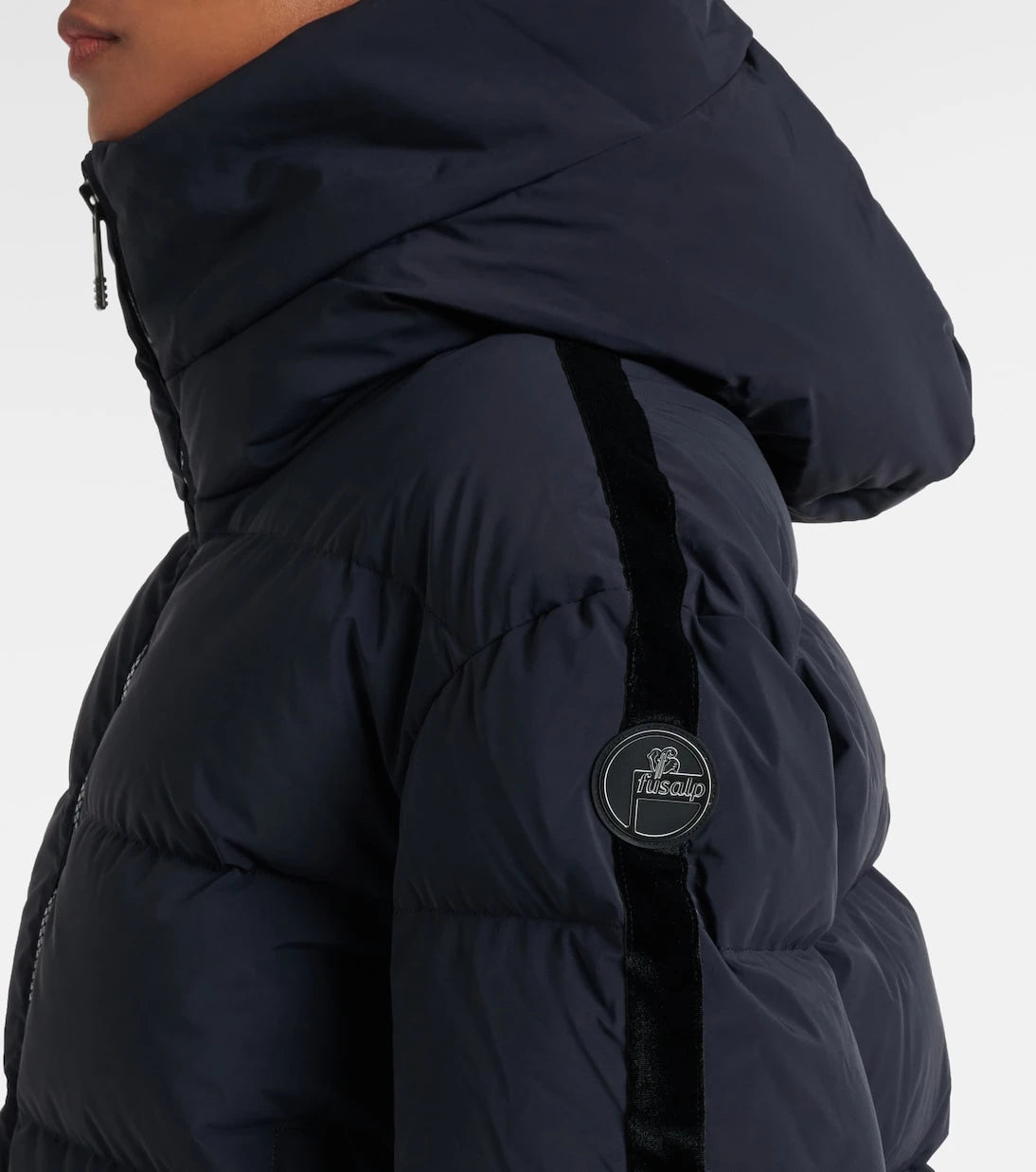 Fusalp - Barsy velvet-trimmed down ski jacket