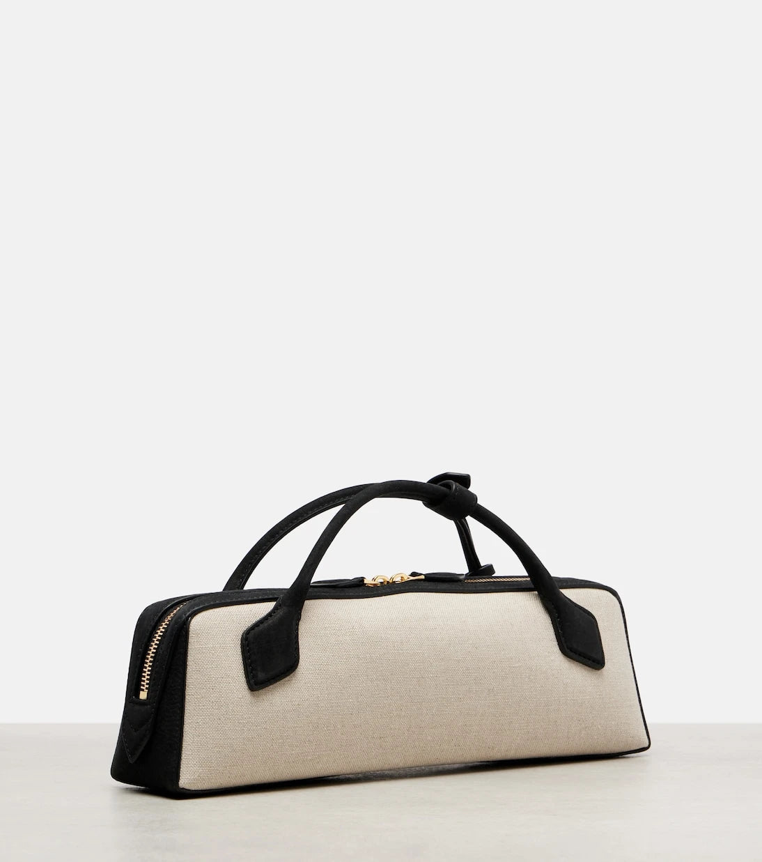 Alaïa - Le Teckel canvas clutch
