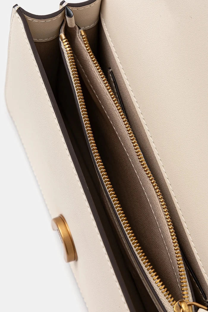 Pinko kadın deri crossbody çanta