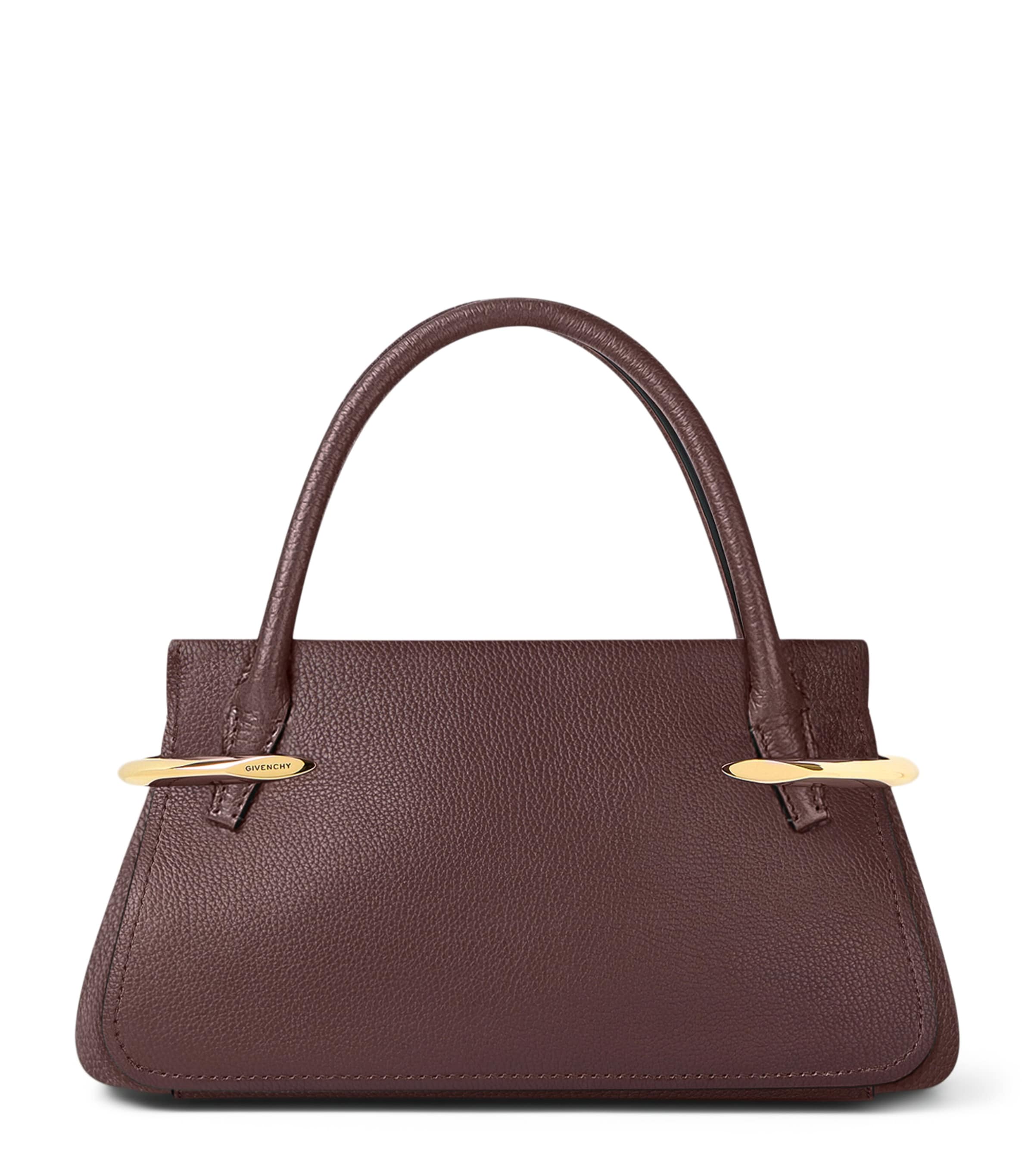 Givenchy Mini Leather Pinch Top-Handle Bag