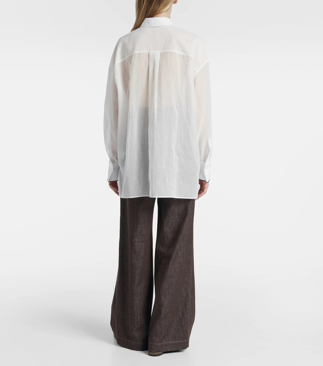 Brunello Cucinelli - Cotton poplin shirt