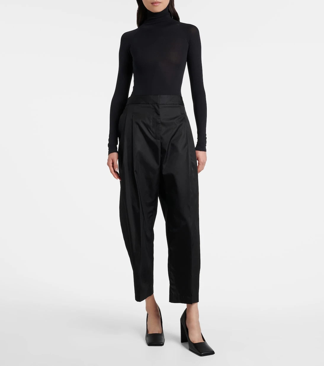 Alaïa - Square leather pumps