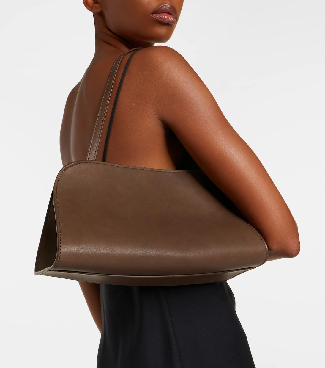 The Row - Peggy Small leather clutch