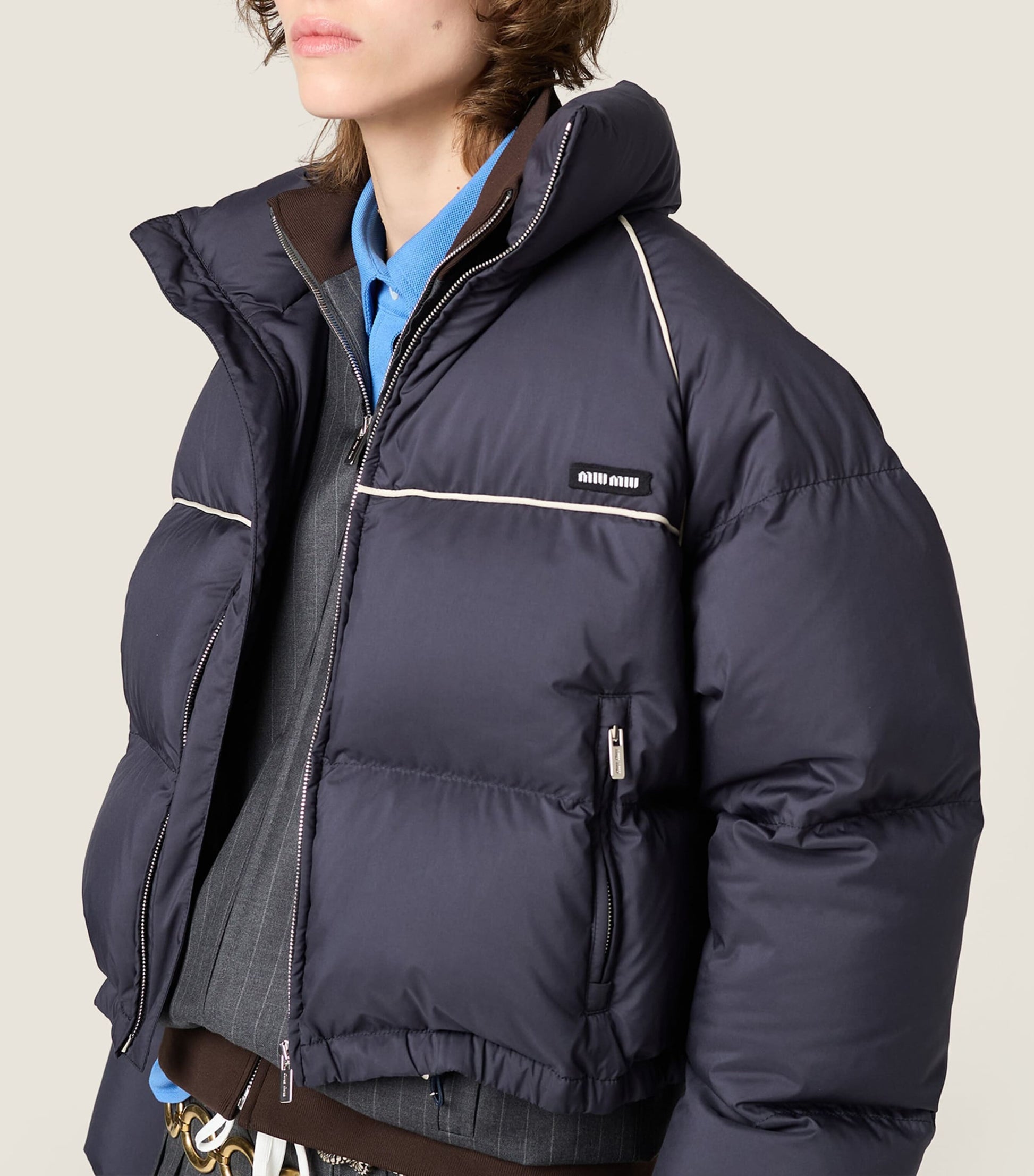 Blue Down Technical Padded Jacket