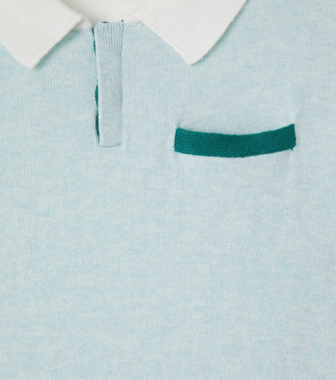 Bonpoint - Laser knitted cotton polo shirt