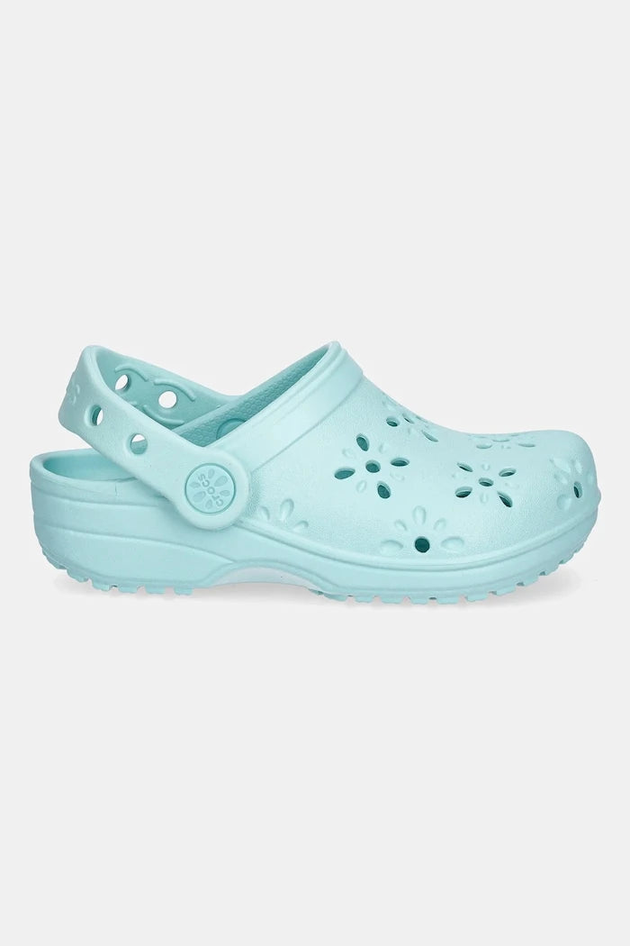 Crocs CLASSIC FLORAL CUT OUT CLOG KIDS