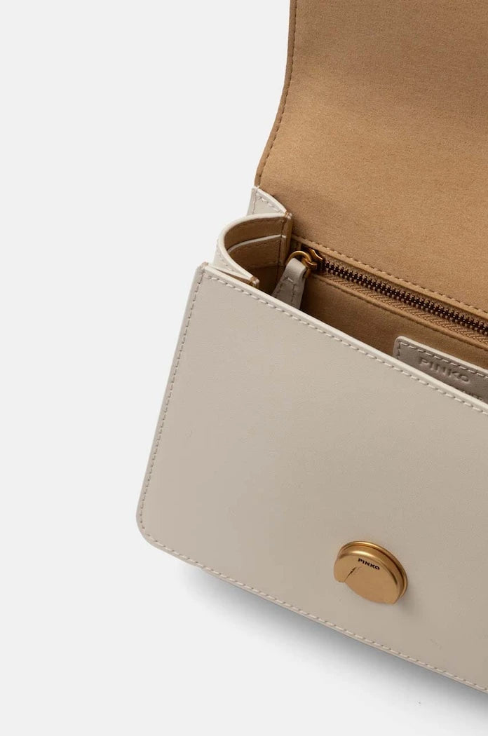 Pinko kadın deri crossbody çanta