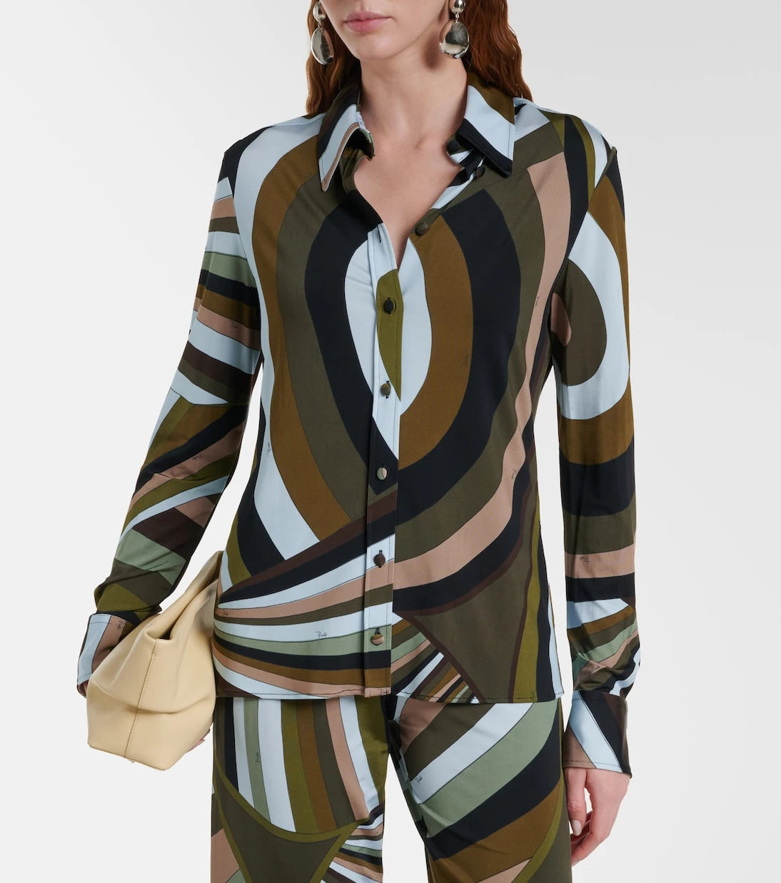 Pucci - Marmo silk shirt