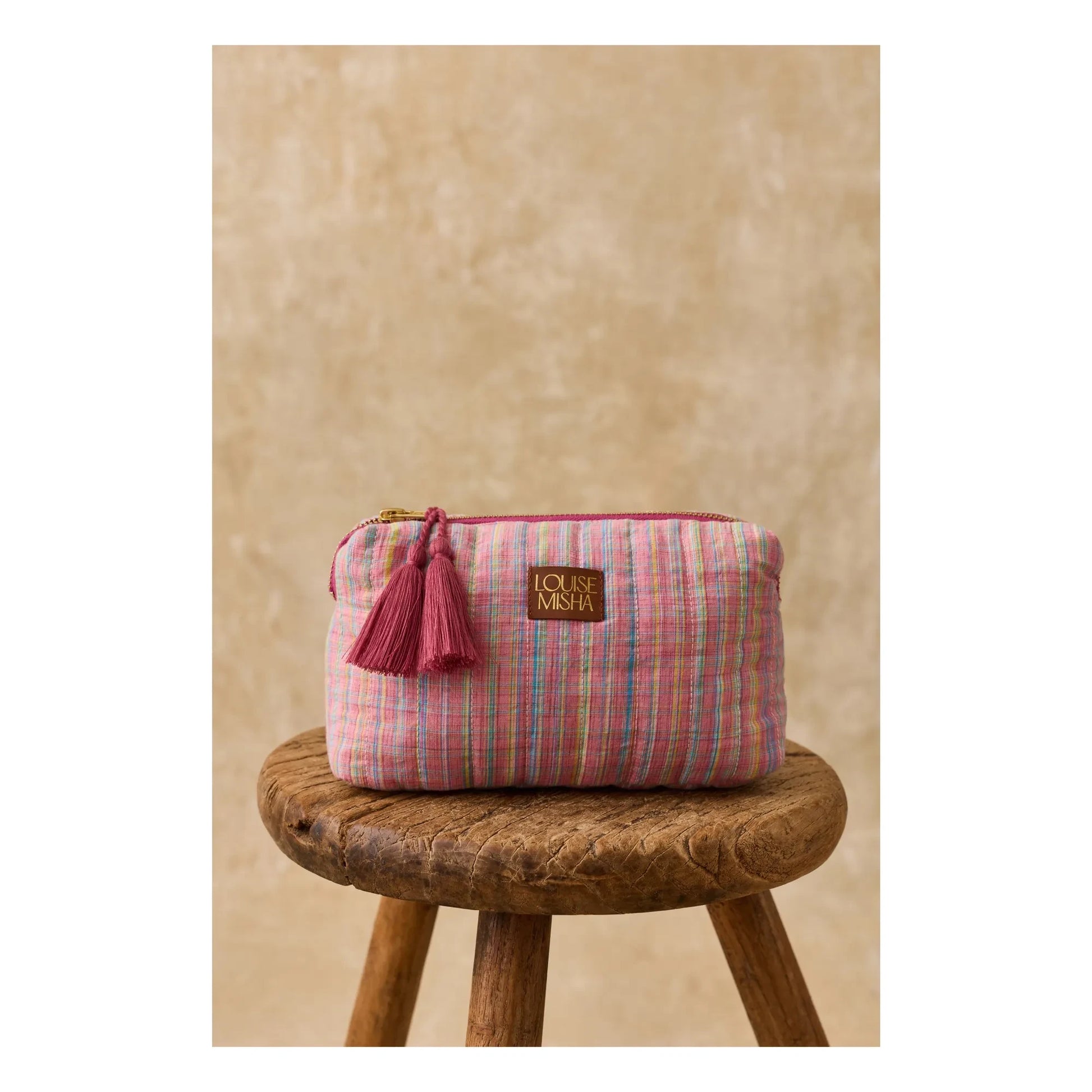 Louise Misha - Teiki toiletry bag | Pink