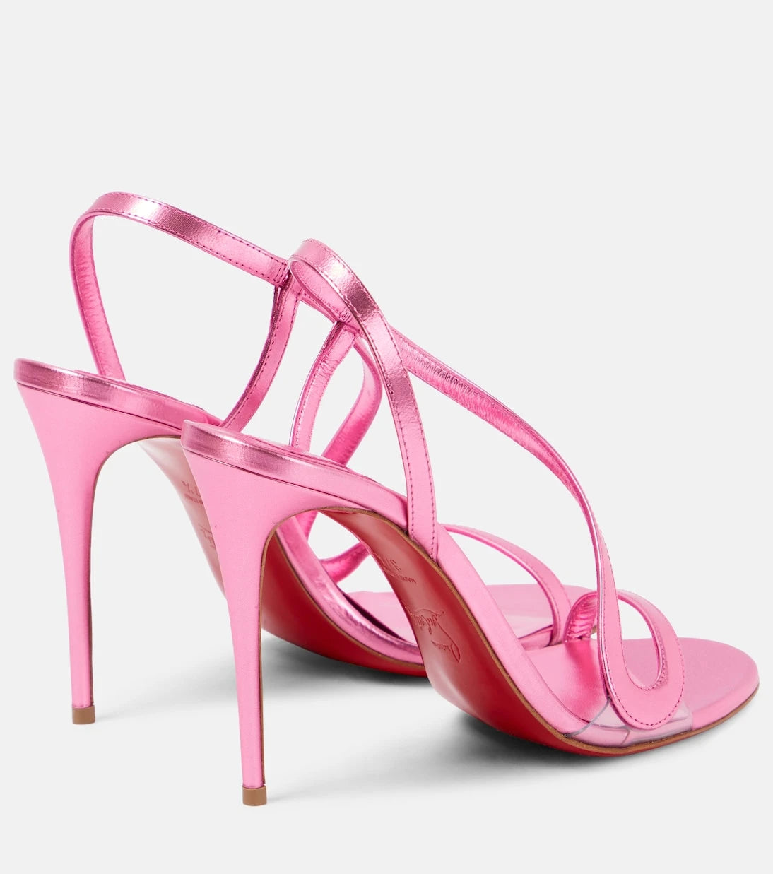 Christian Louboutin - صنادل Rosalie 100 الجلدية