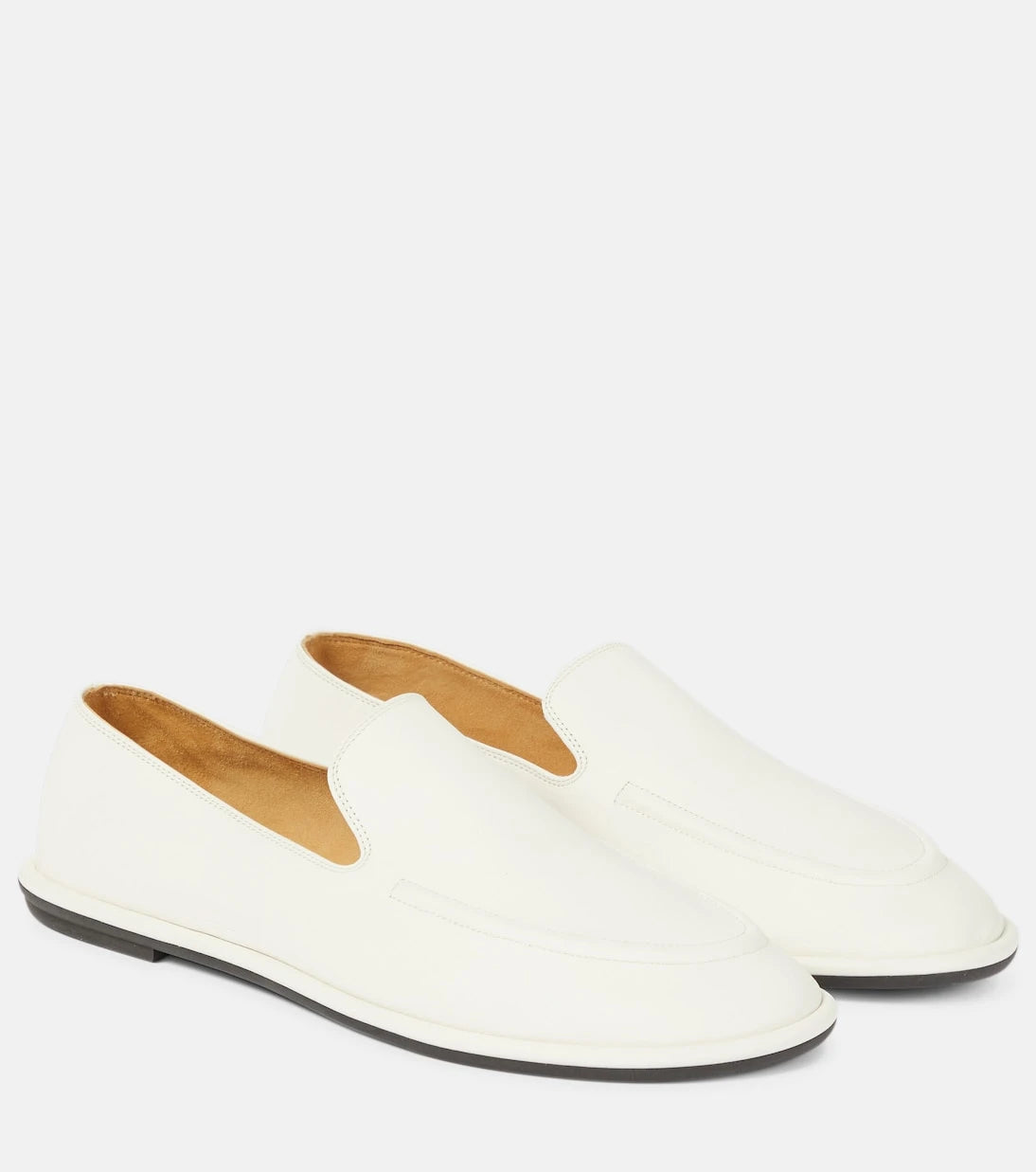 The Row - Canal leather loafers