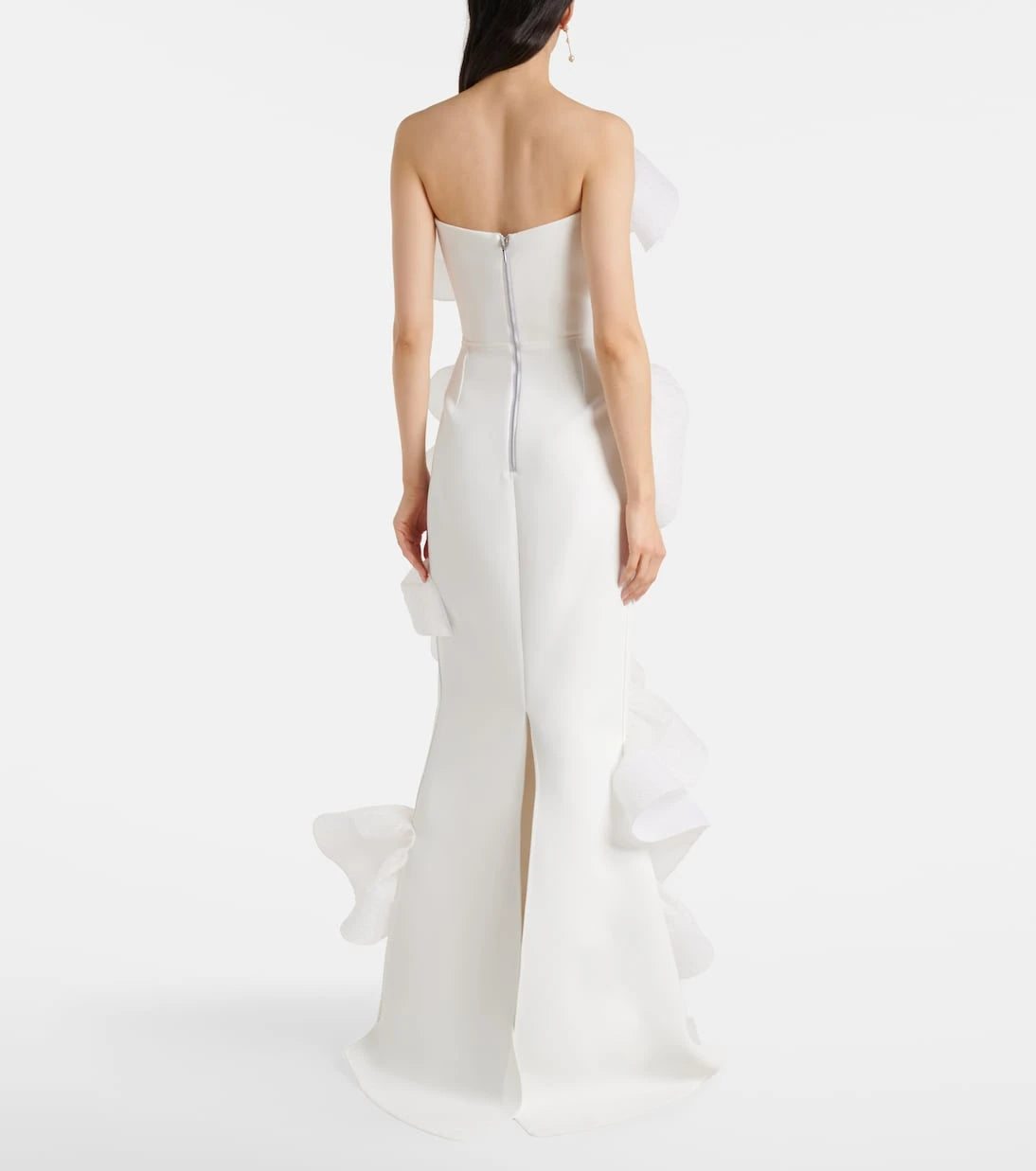 Maticevski - Indulgence ruffled bustier gown