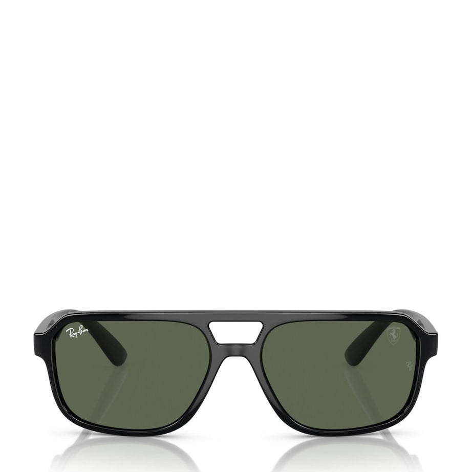 Ray-Ban Black Nylon RB4414M Scuderia Ferrari Collection Sunglasses