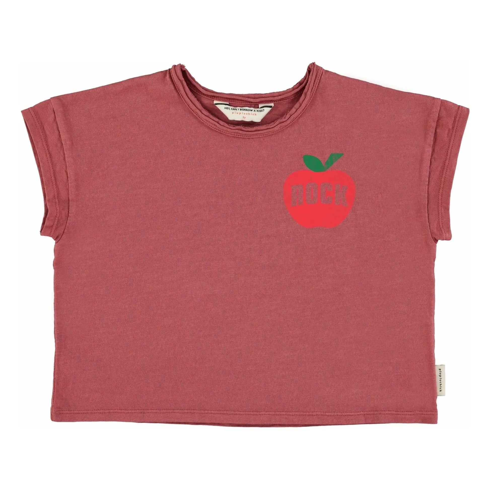 Piupiuchick - Apple T-shirt | Dusty Pink
