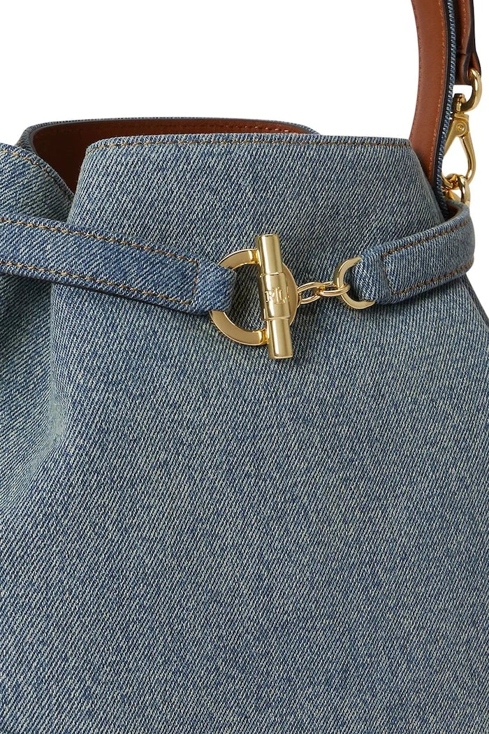 Lauren Ralph Lauren Чанта crossbody дамска от кожа