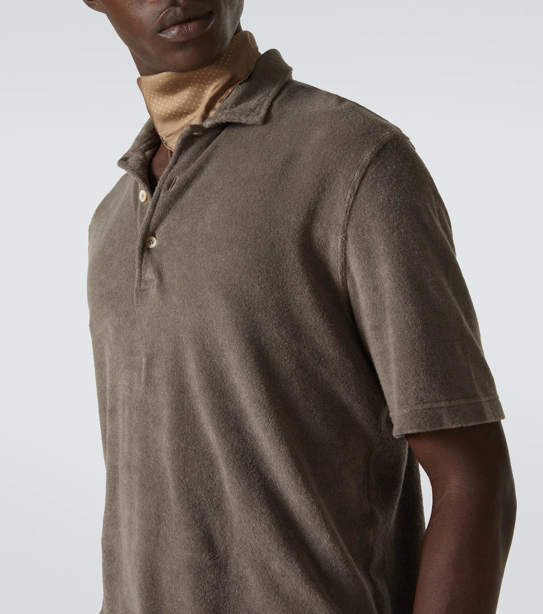 Fedeli - Mondial cotton terry polo shirt