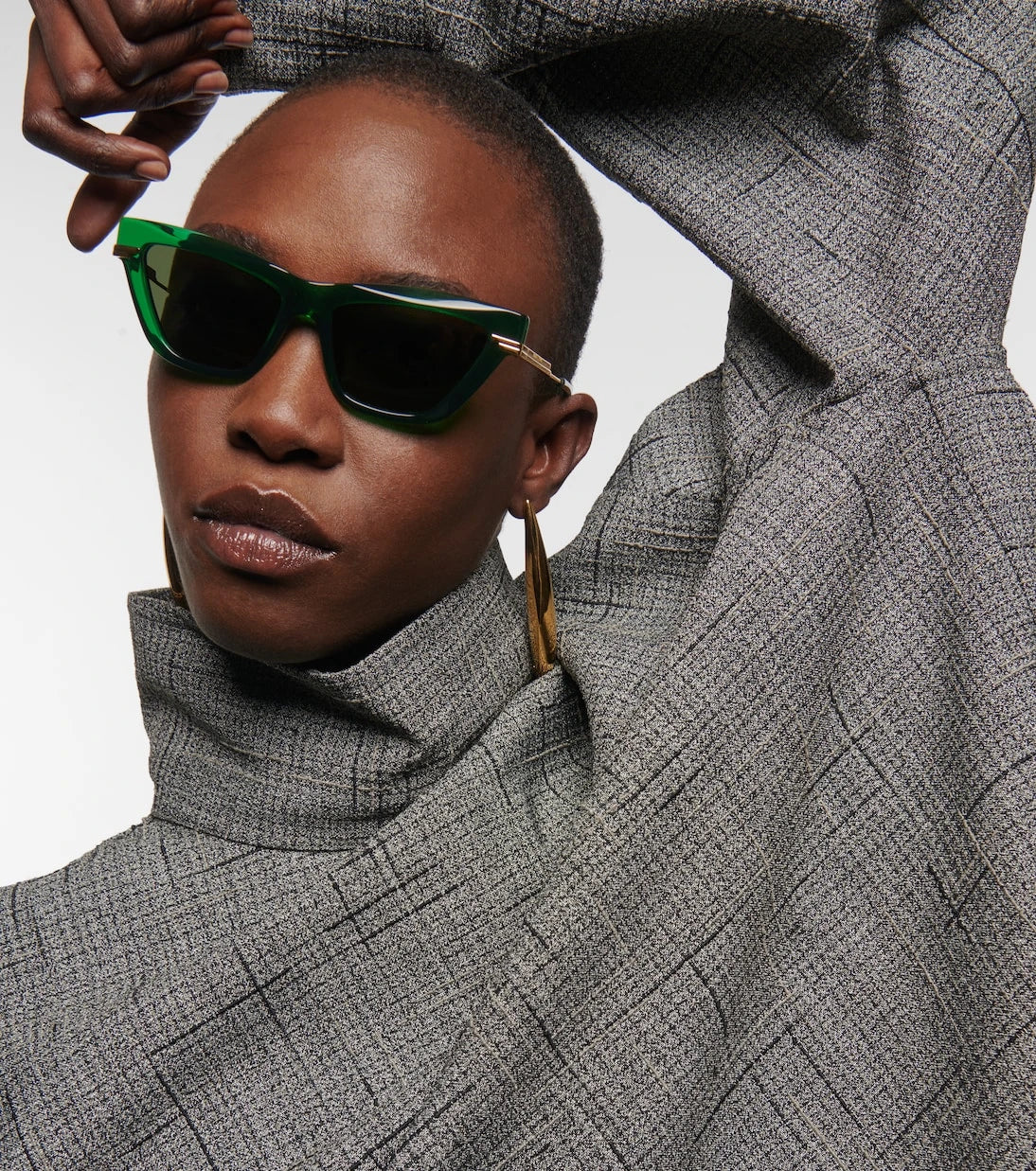 Bottega Veneta - Angle cat-eye sunglasses