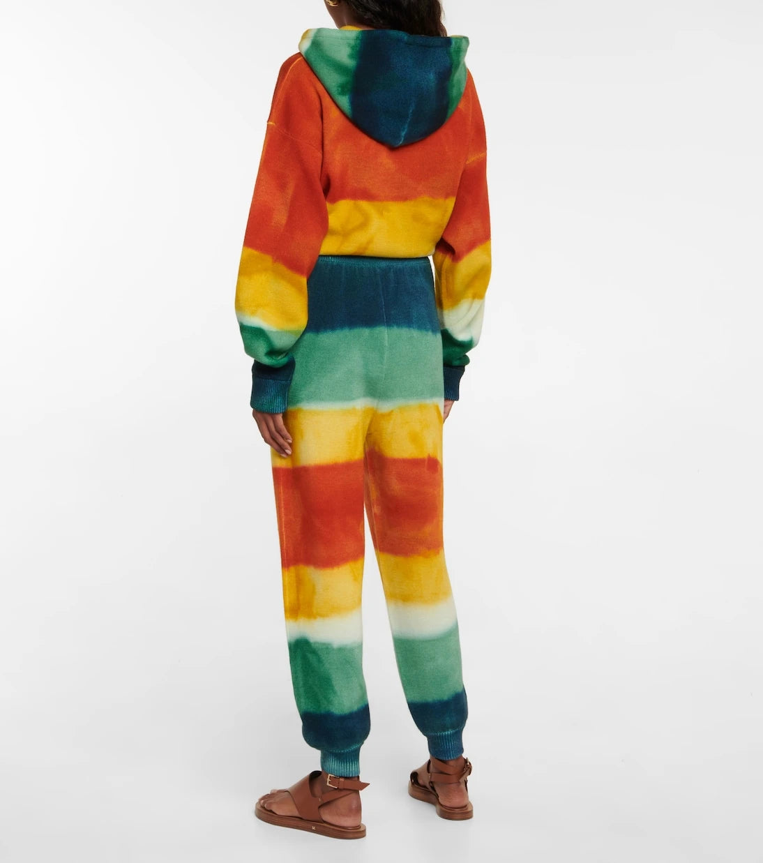 Alanui - Paradise striped sweatpants