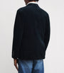 Corduroy Single-Breasted Blazer NAVY