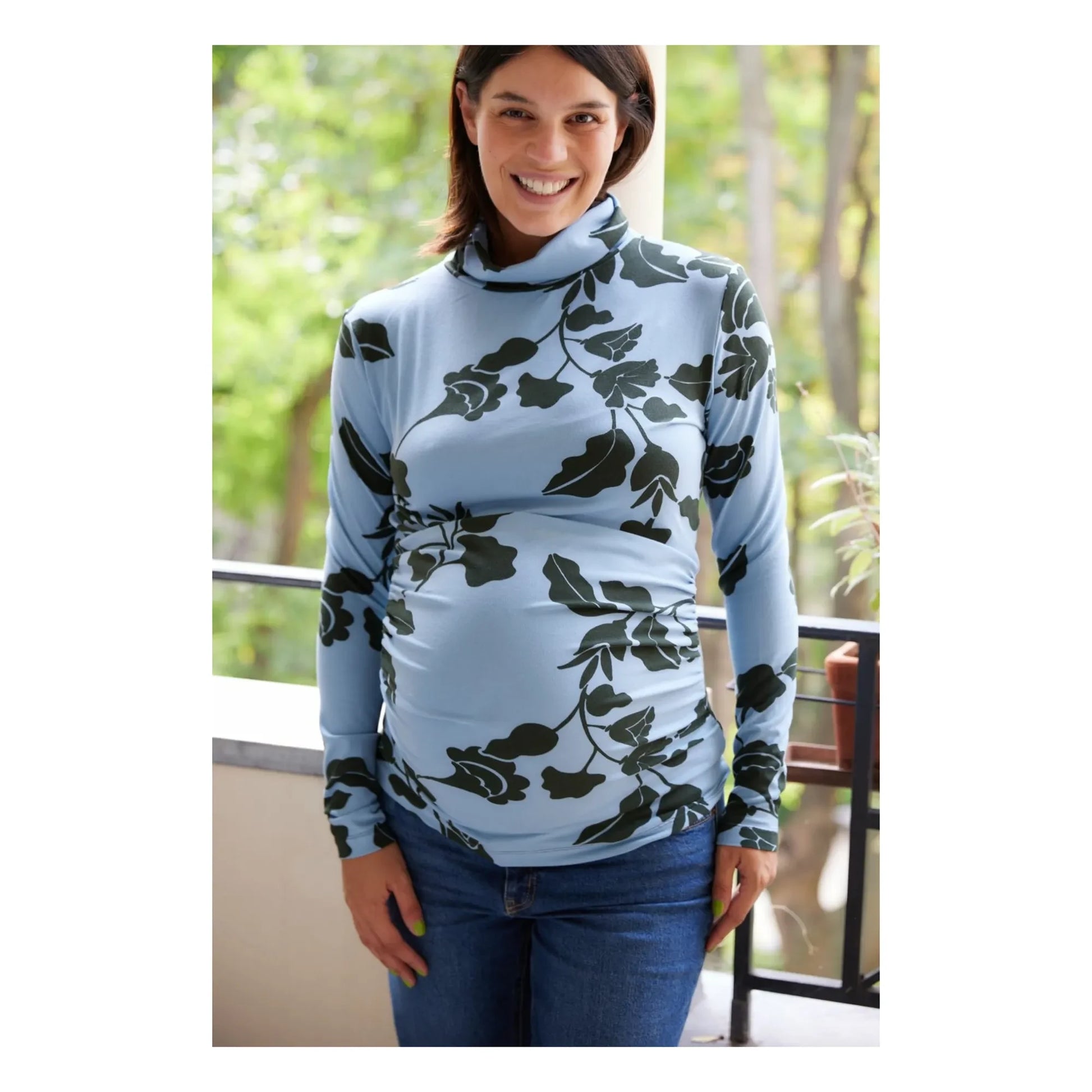 Paloma Collection - Top de Grossesse Mathilda Tokyo | Blue