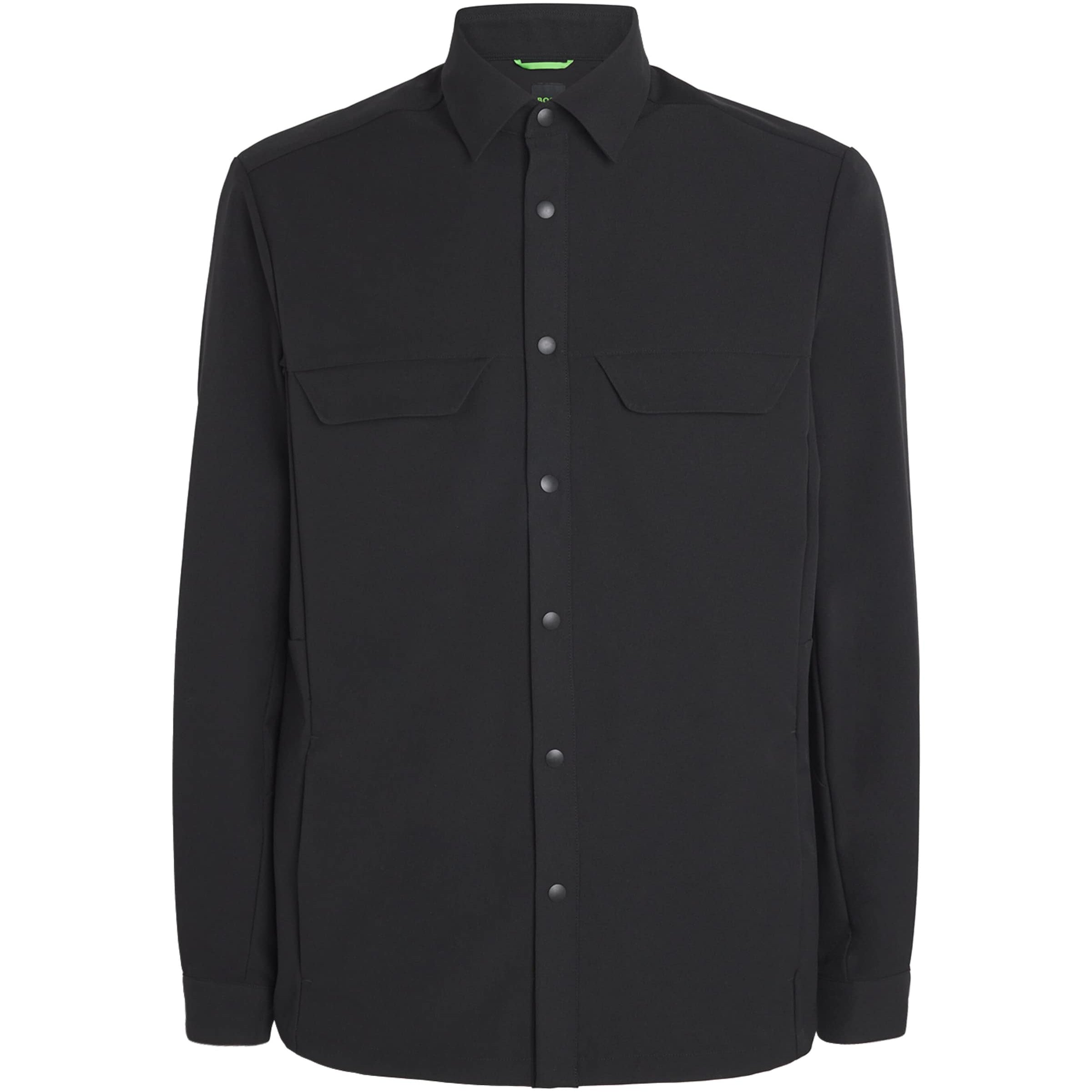 Stretch Gabardine Water-Repellent Overshirt
