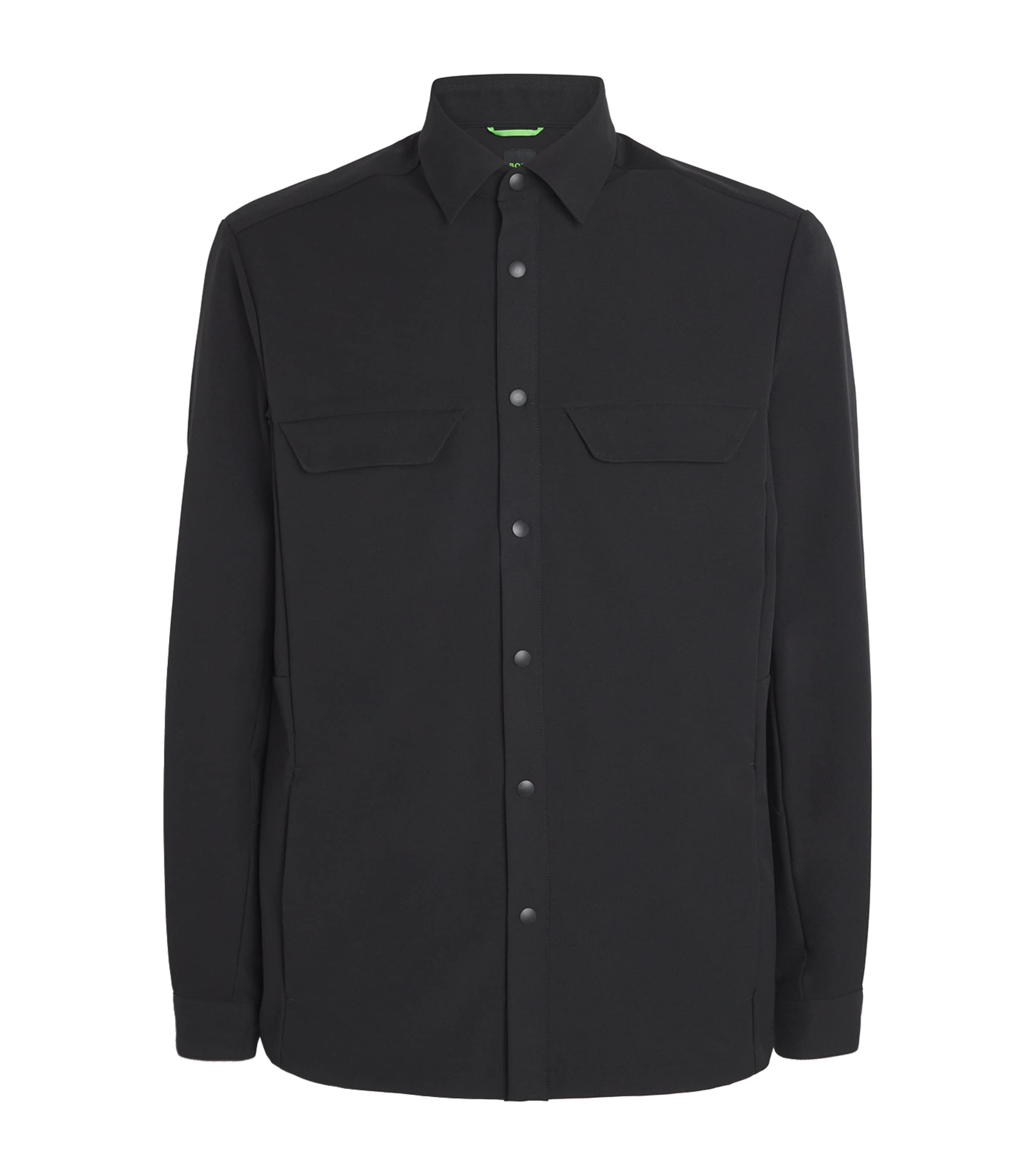 Stretch Gabardine Water-Repellent Overshirt