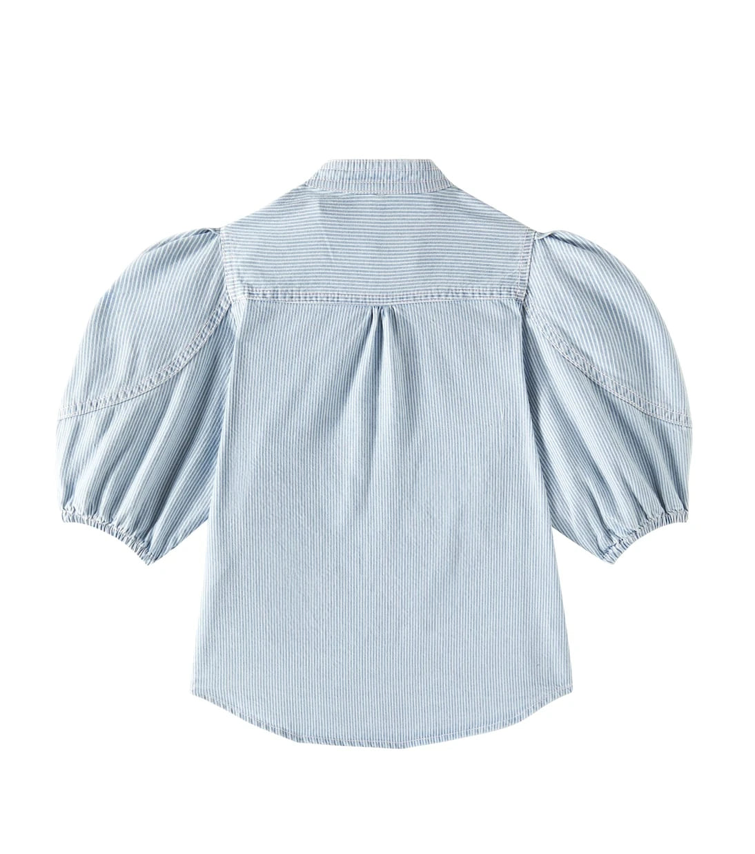 Zimmermann Kids - Wylie Utility striped denim top