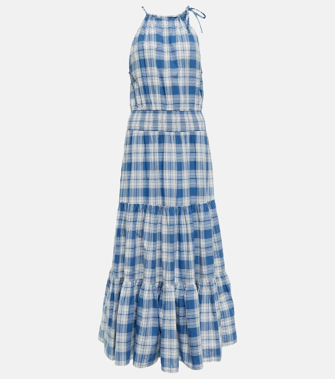 Polo Ralph Lauren - Checked cotton maxi dress