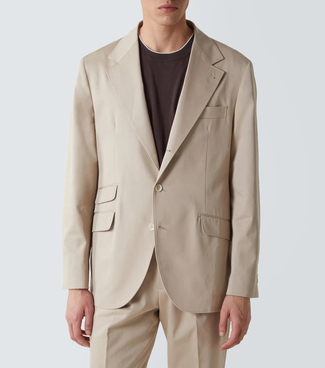 Brunello Cucinelli - Cotton and cashmere suit