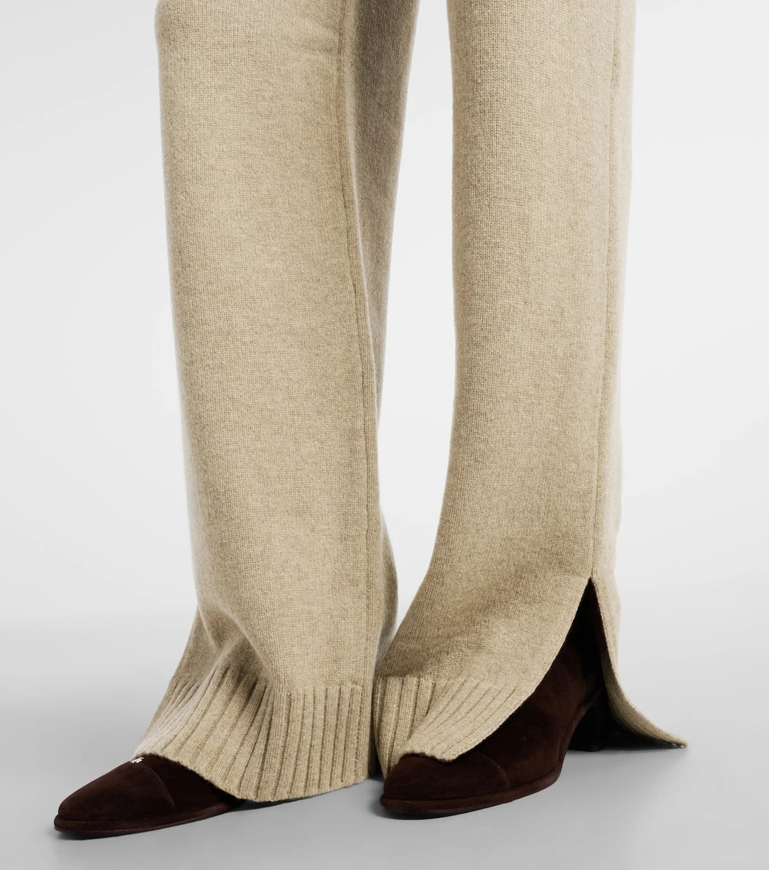 Tory Burch - Knitted wool sweatpants
