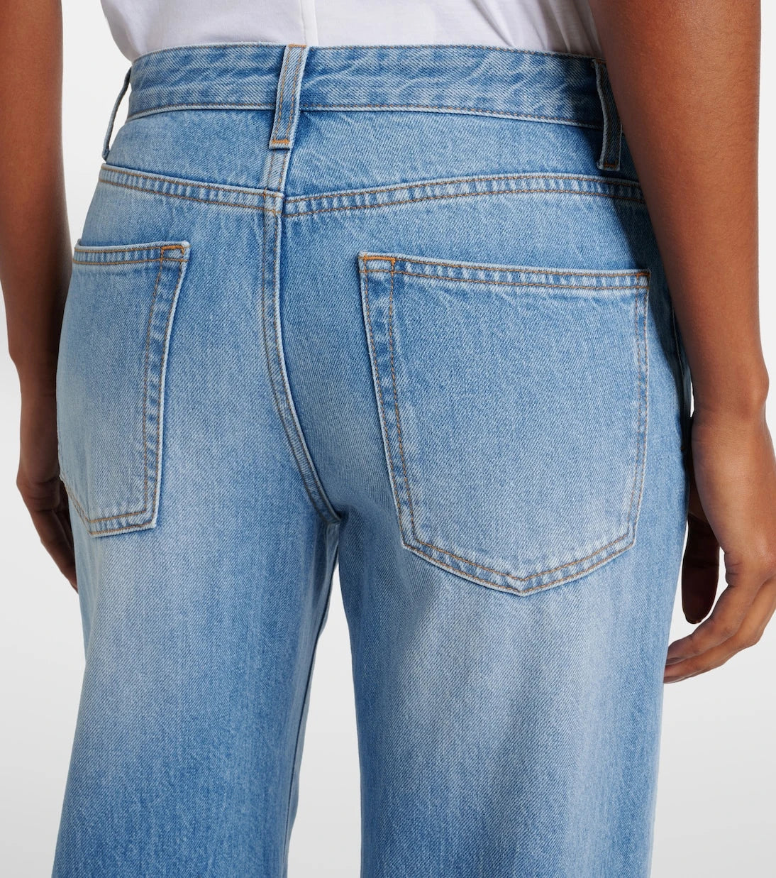 The Row - Eglitta mid-rise wide-leg jeans