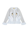 Stella McCartney Kids Swan-Print Cardigan (3-14+ Years)