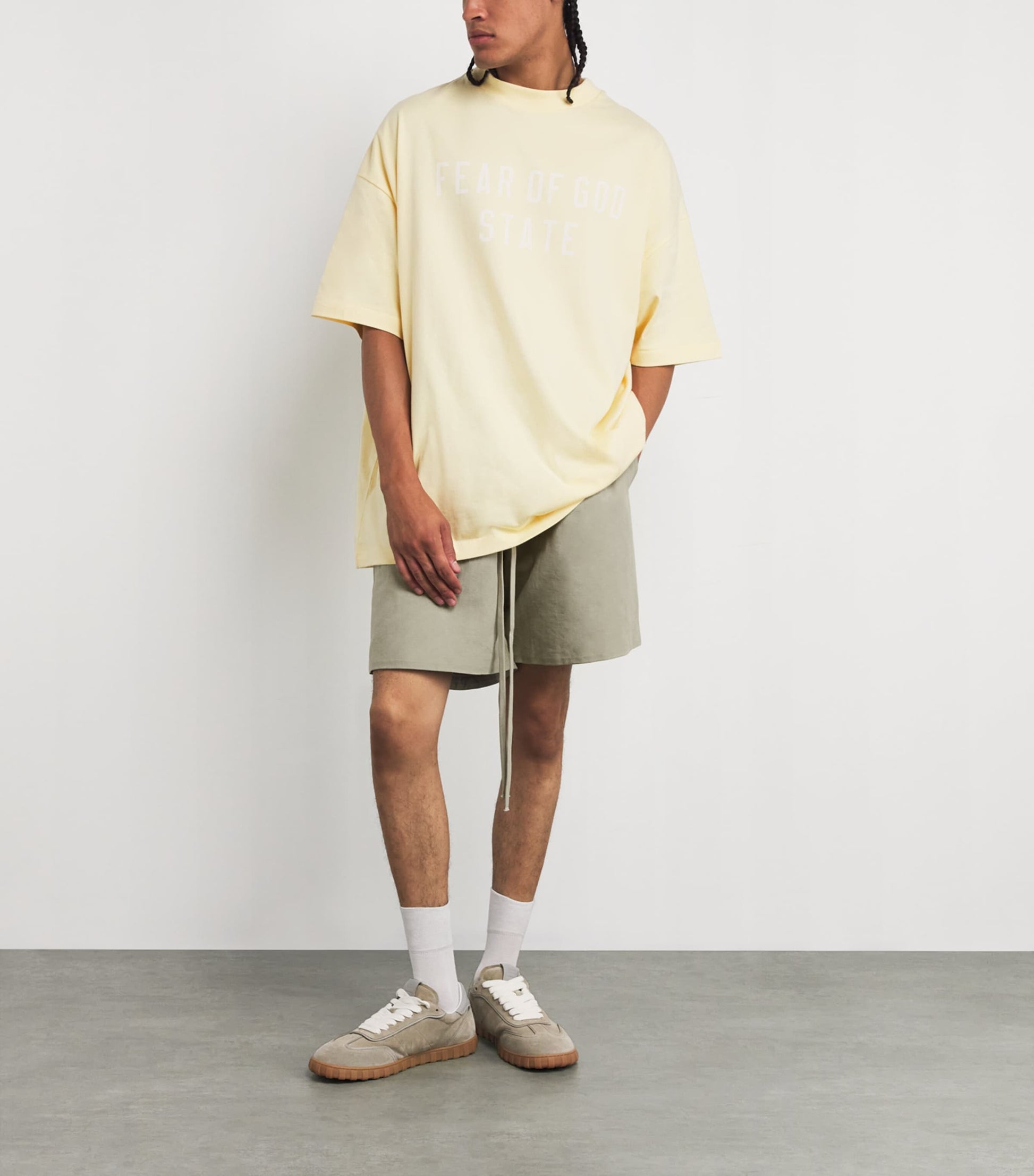 Cotton-Blend Logo Sweatshorts