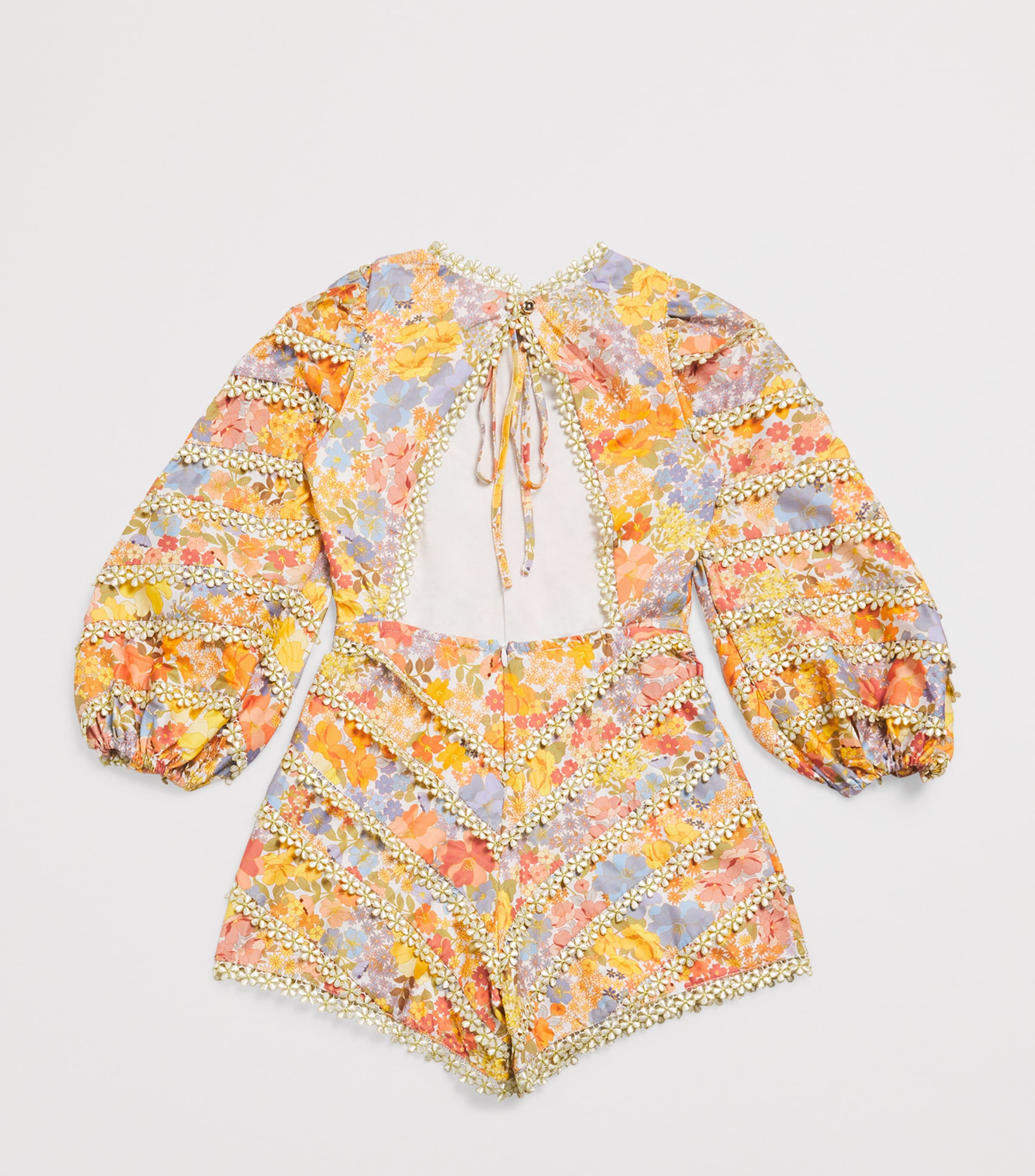 Cotton Floral Avelle Playsuit (3-16 Years)