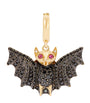 Yellow Gold, Diamond and Ruby Mythology Bat Charm