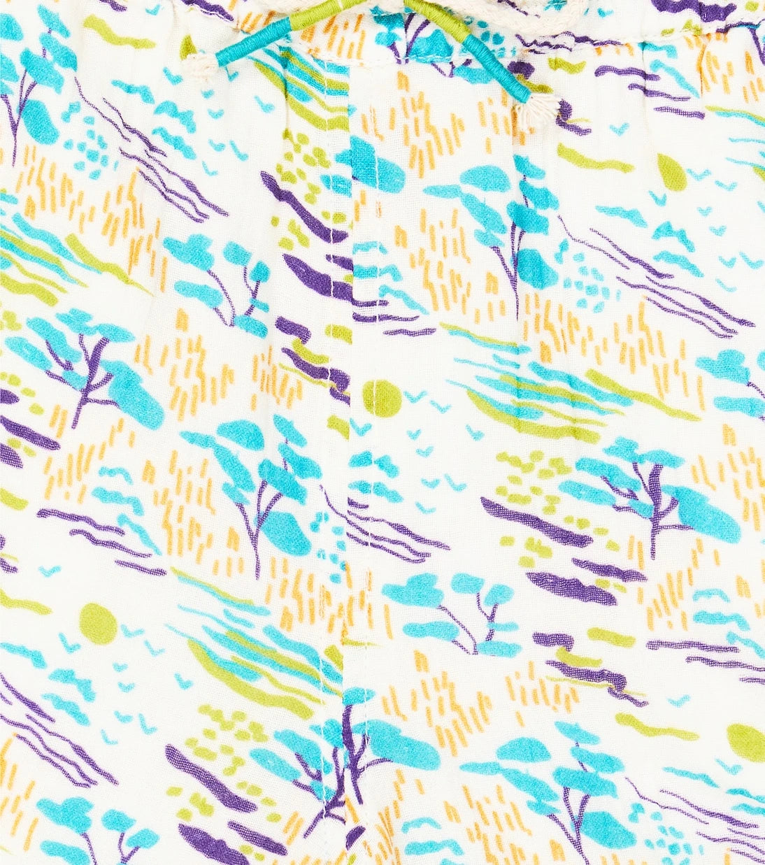 Louise Misha - Aliki printed cotton shorts
