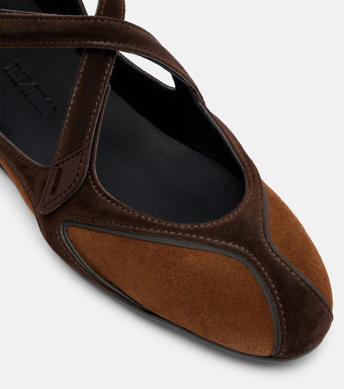 The Attico - Floor 01 suede ballet flats