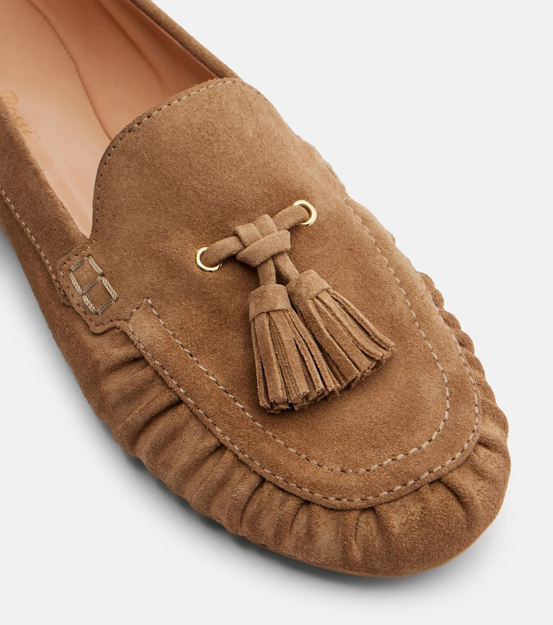 Gianvito Rossi - Théa tasseled suede loafers