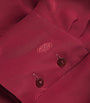 Etro Red Silk Tie-Neck Blouse
