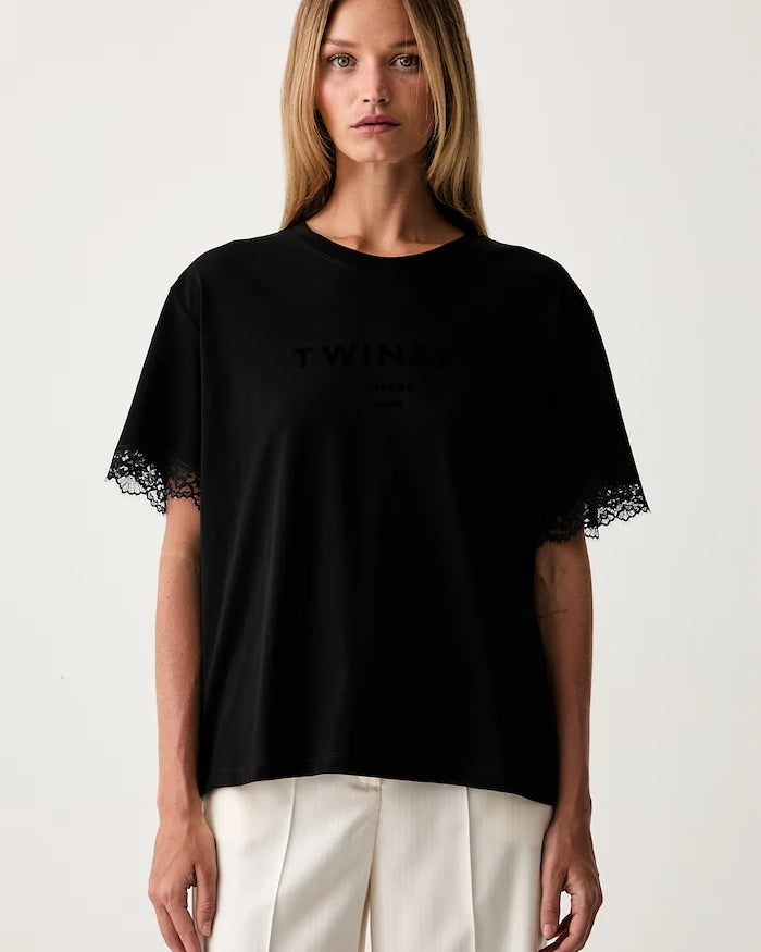 Twinset pamuklu tişört