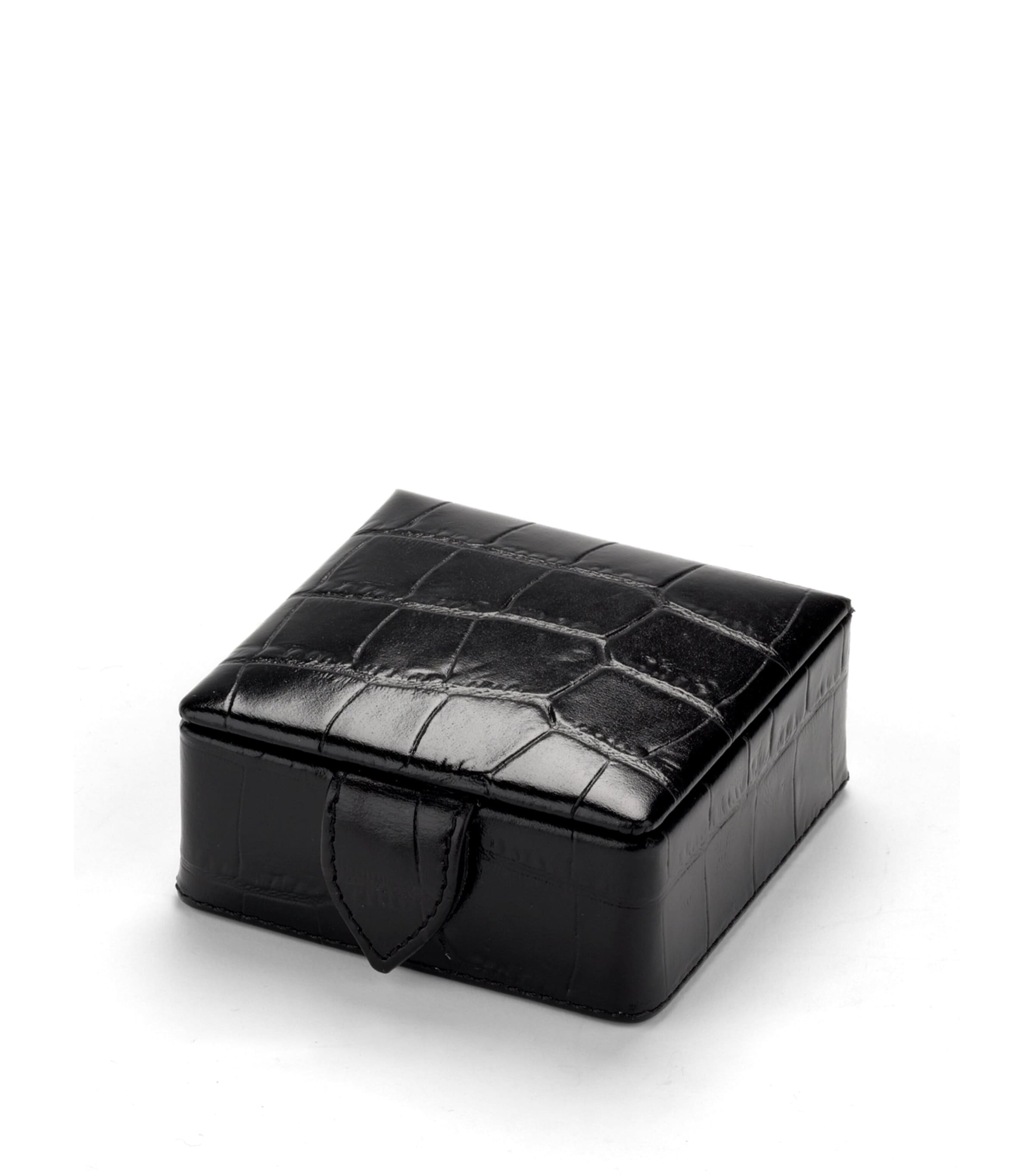 Aspinal Of London Small Leather Stud Box